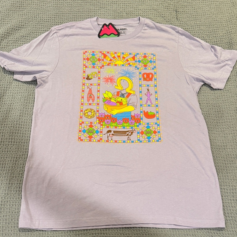 Graphic Short Sleeve Tee - Lavender